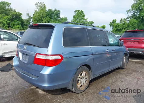 2007 Honda Odyssey Ex-L from USA, damaged, VIN 5FNRL38797B143140